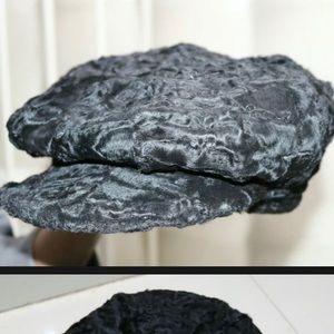 Custom Made Real Persian Lamb fur (karakuli) Cap